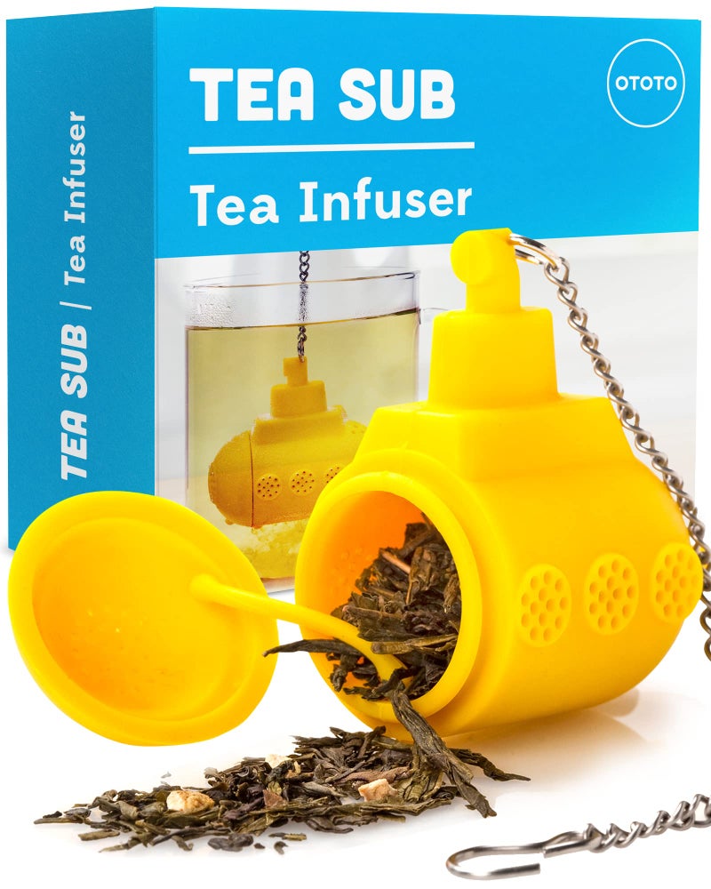 OTOTO Cute Tea Infuser  Loose Leaf Tea Steeper Tea Accessories Tea Diffusers Tea Infuser for Loose Leaf Tea Tea Strainers Cute Gifts Tea Gift Set Kitchen Gifts Cooking Gadgets