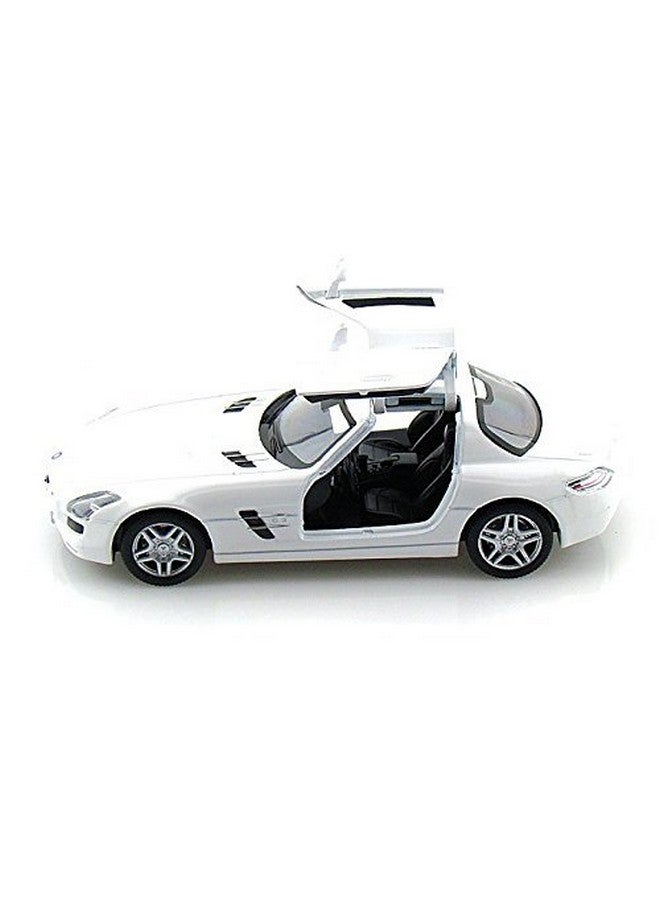 Kinsmart Mercedes-Benz SLS AMG 1/36 White - Image 3