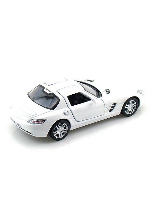 Kinsmart Mercedes-Benz SLS AMG 1/36 White - Image 2
