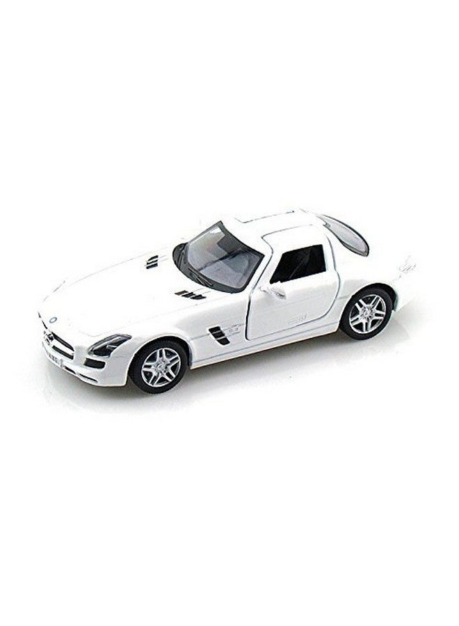 Kinsmart Mercedes-Benz SLS AMG 1/36 White - Image 1