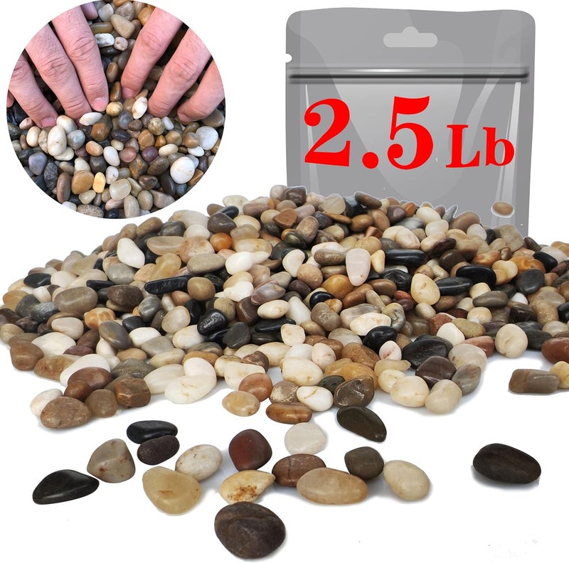 Voulosimi River Rock Stones - 2.5 Pounds - Image 1