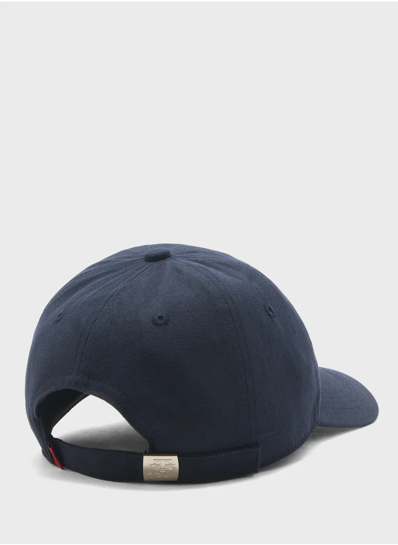 سفنتي فايف Cat Embroidered Casual Curve Peak Cap