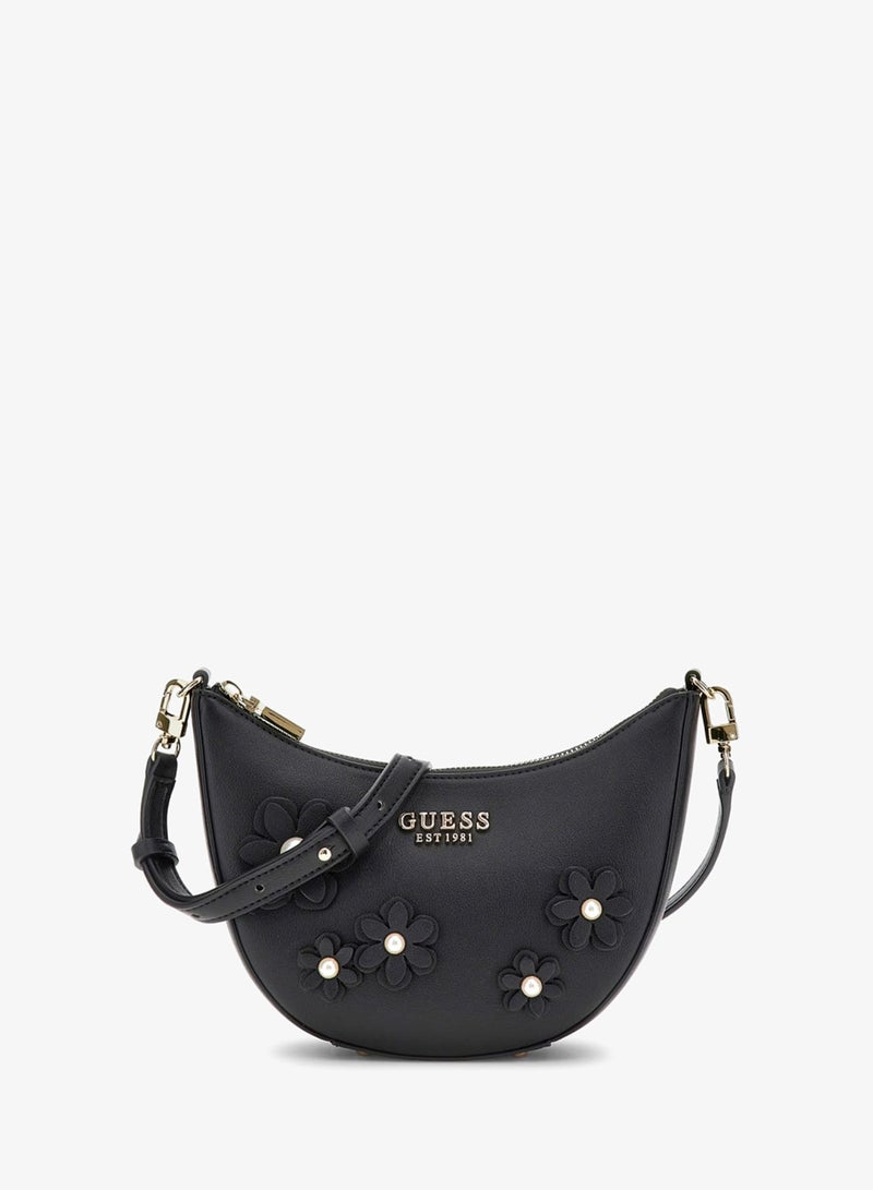 GUESS Zaria Mini Top Zip Shoulder Bag - Image 1