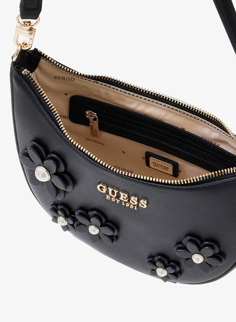 GUESS Zaria Mini Top Zip Shoulder Bag - Image 3