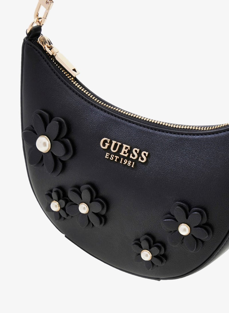 GUESS Zaria Mini Top Zip Shoulder Bag - Image 4