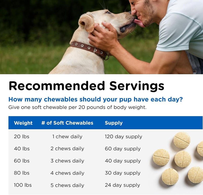 nutri vet Nutri-Vet Senior-Vite Chewables for Dogs - Daily Vitamin and Mineral Support for Senior Dogs - 120 Count - Image 5