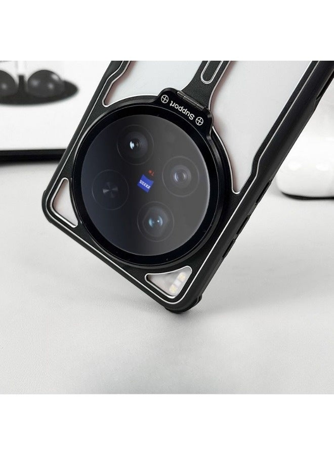 Suitable for vivo X200 Promobile phone case, with lens film full package, four-corner airbag anti-drop shell