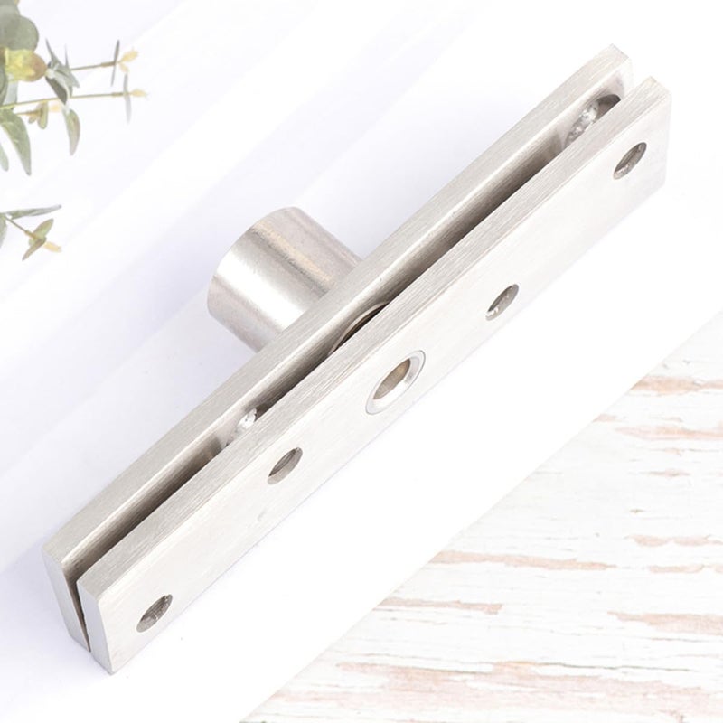 2Pcs Stainless Steel 360 Degree Rotating Hidden Hinges For Cabinet Shed Window Door - Image 5
