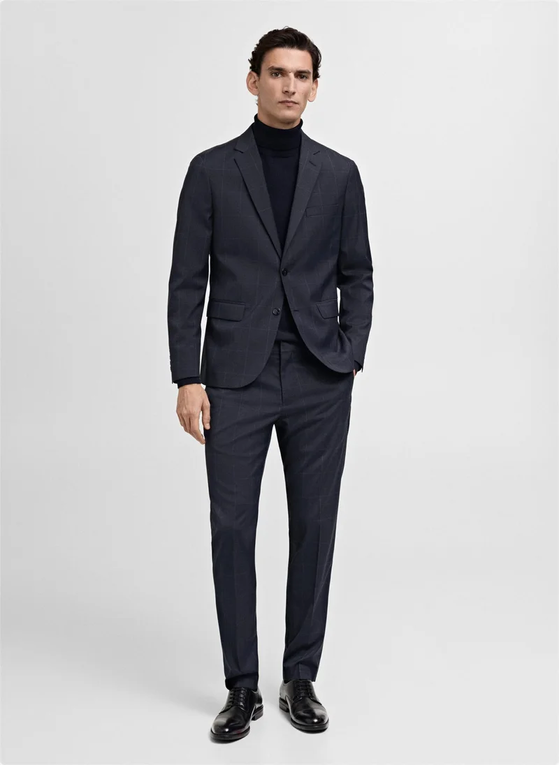 Mango Man  Stretch Fabric Super Slim-Fit Suit Pant for Men | Best Price UAE