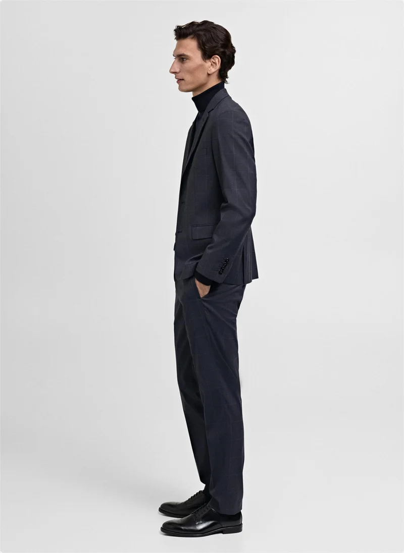 Mango Man  Stretch Fabric Super Slim-Fit Suit Pant for Men | Best Price UAE