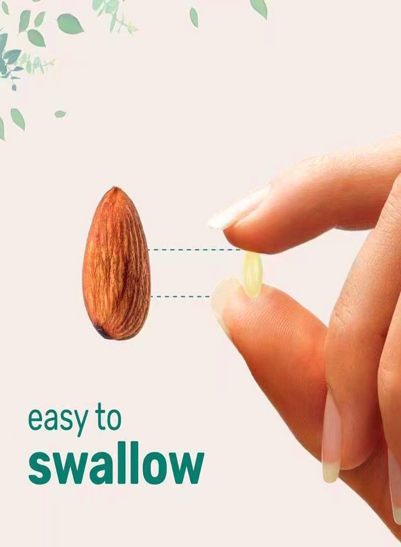 فيتامين D3 10000 وحدة دولية بالإضافة إلى K2 MK 7 200 ميكروجرام 180 كبسولة هلامية من زيت جوز الهند البكر 2 في 1 فيتامينات D K مركب يدعم امتصاص الكالسيوم صحة العظام المناعية القلب سهل البلع - Image 3