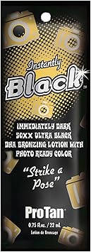PRO TAN ProTan Instantly Black 50XX DHA Bronzing Lotion Ultra Black 22 ml
