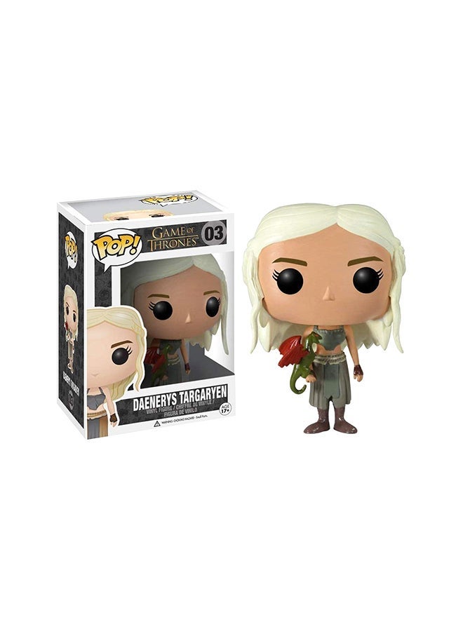 NIBEMINENT Game Of Thrones: Daenerys Targaryen Figure 2.5 x 3.75inch - Image 1