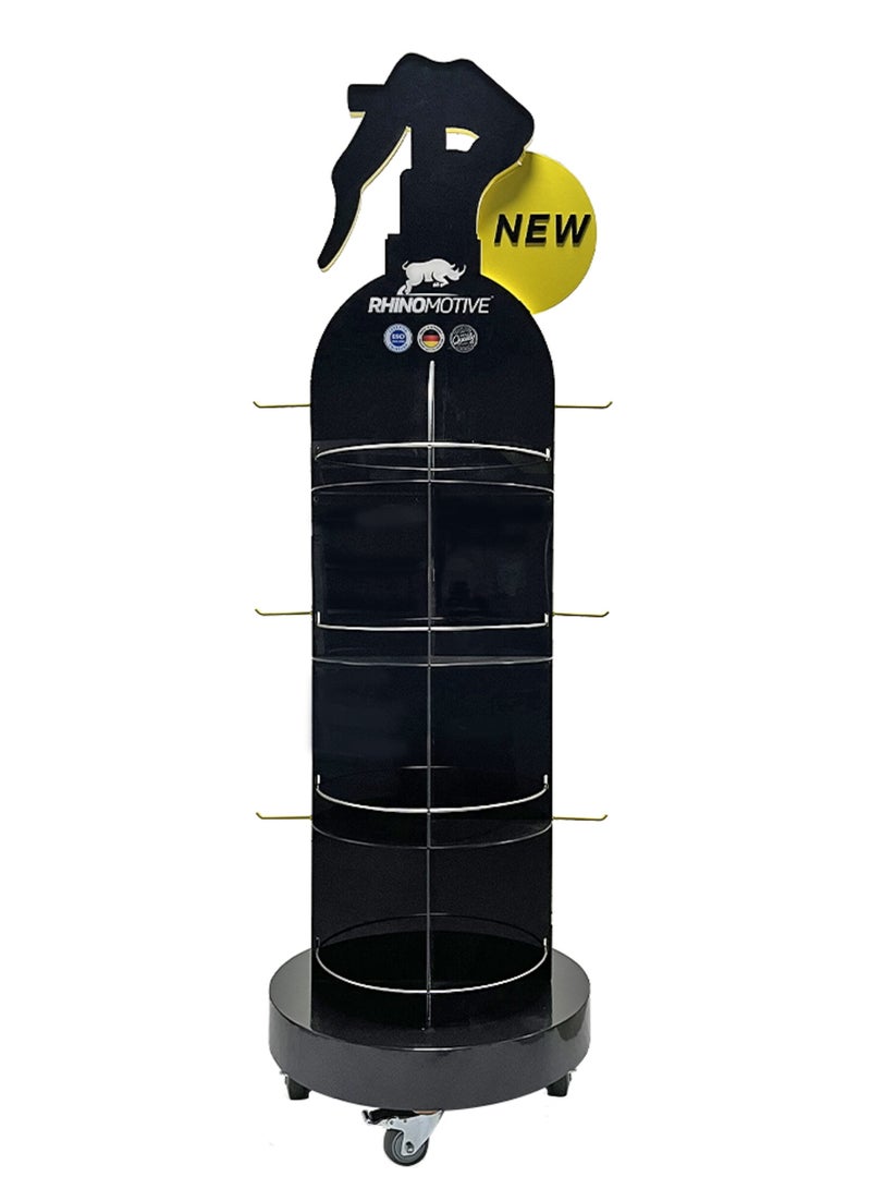 RHINOMOTIVE RHINOMOTIVE -DIY SPRAY BOTTLES STAND with TPR Wheels 190CM  - Image 1