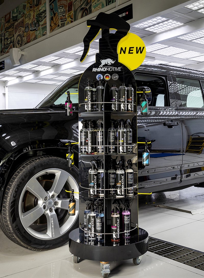 RHINOMOTIVE RHINOMOTIVE -DIY SPRAY BOTTLES STAND with TPR Wheels 190CM  - Image 4