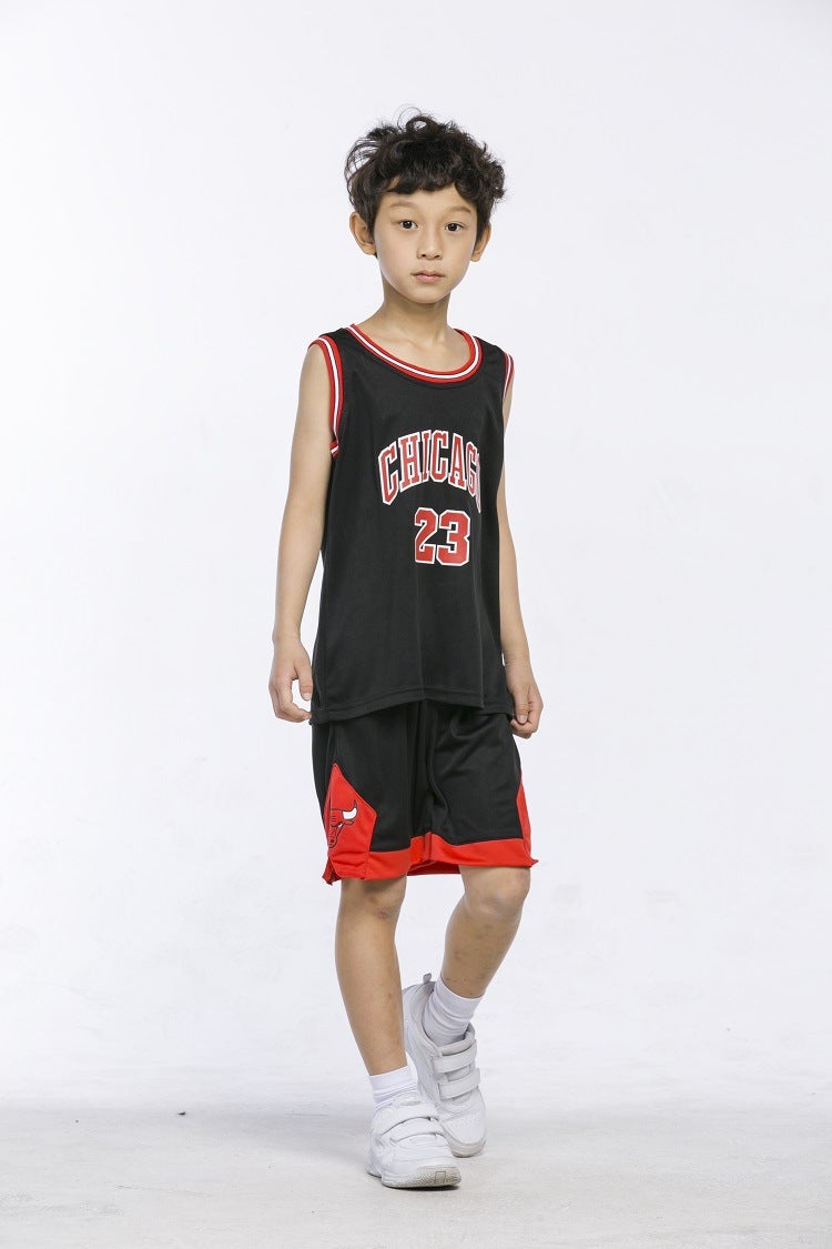 Factory Bull Children'S Clothing 23 Basketball Suit Kindergarten Baby Children'S Performance Clothes Primary School Jersey - Image 1