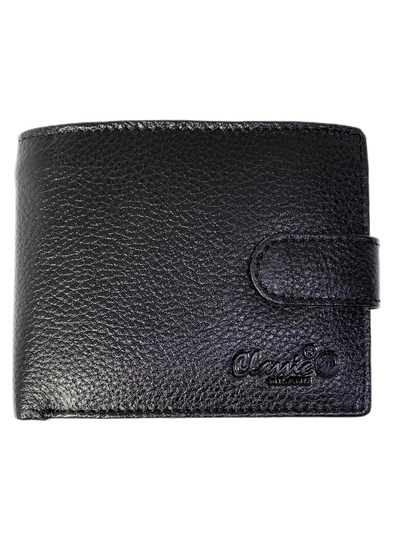 Classic Milano Classic Milano Wallet for Men - Genuine Leather Card Holder Wallet, RFID Blocking Bifold Mens Wallet with Coin Pouch, Slim Wallet for Men, Durable Man Wallet - Ideal Gift  - Image 1