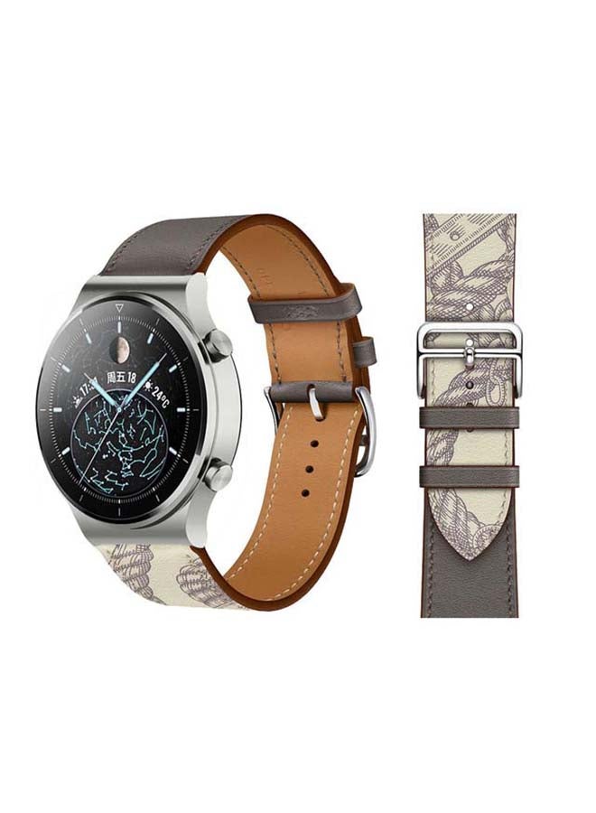 Perfii Replacement Band For Huawei Watch GT2 Pro Grey Beton - Image 1