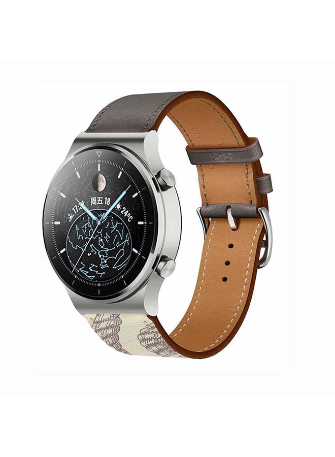 Perfii Replacement Band For Huawei Watch GT2 Pro Grey Beton - Image 2
