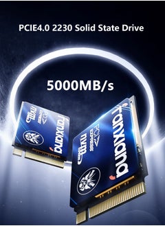 fanxiang 2TB 2230 SSD NVMe PCIe Gen4 x 4 M.2, Speed up to 5000MB/s, TLC 3D NAND Internal Solid State Drive for Steam Deck, Asus Rog Ally, Microsoft Surface, Other PC and Gaming Consoles  - Image 1