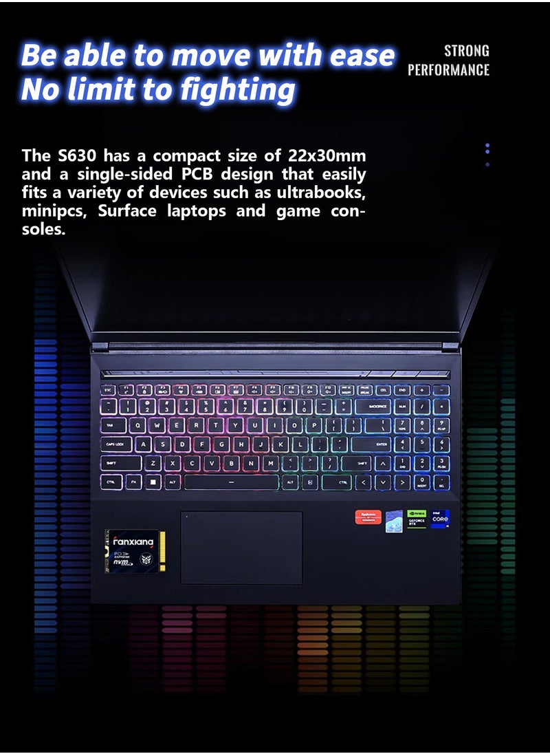fanxiang - 2TB 2230 SSD NVMe PCIe Gen4 x 4 M.2, Speed up to 5000MB/s, TLC 3D NAND Internal Solid State Drive for Steam Deck, Asus Rog Ally, Microsoft Surface, Other PC and Gaming Consoles - Image 1