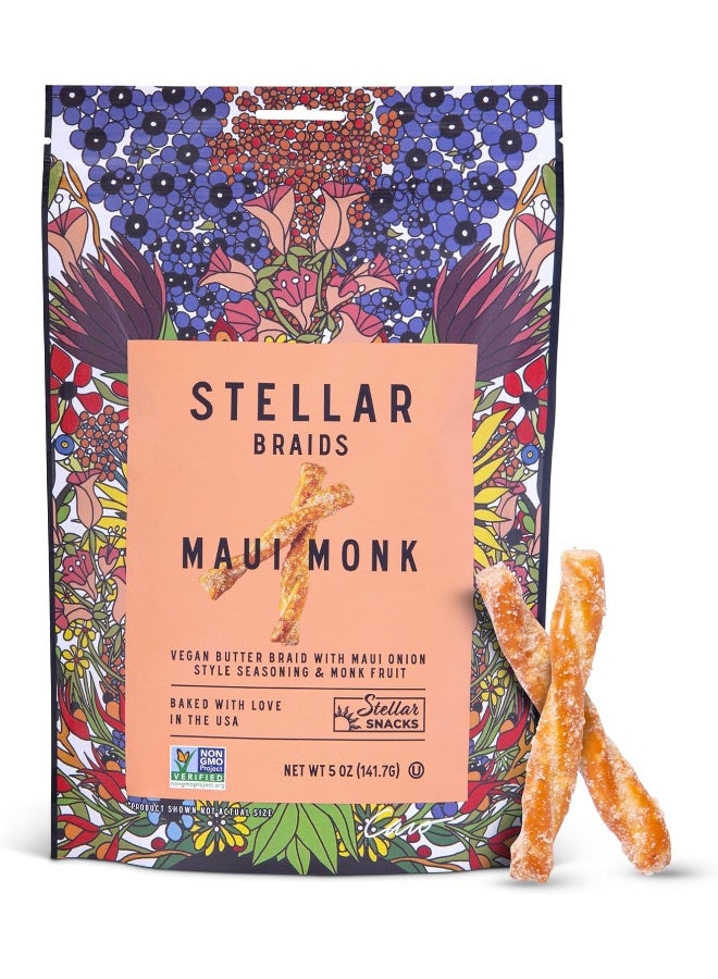 Stellar Snacks Maui Monk Pretzel Braids - Image 1