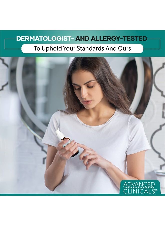 Advanced Clinicals Puffy Eyes Treatment Eye Serum Anti Aging, Brightening, & Firming Under Eye Serum with Vitamin E, Collagen, Gotu Kola, Caffeine, & Green Tea Helps Hydrate & Calm Puffiness by Advanced Clinicals - Image 5