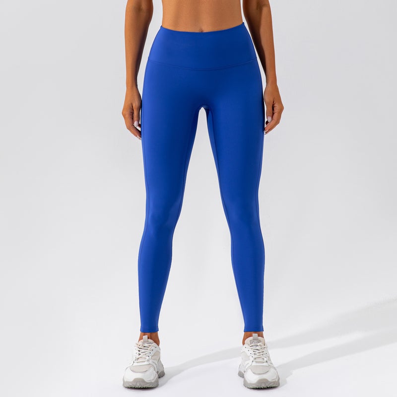 Lulu Naked High Waist Yoga Pants – Quick-Drying Fitness Leggings for Girls - Image 2