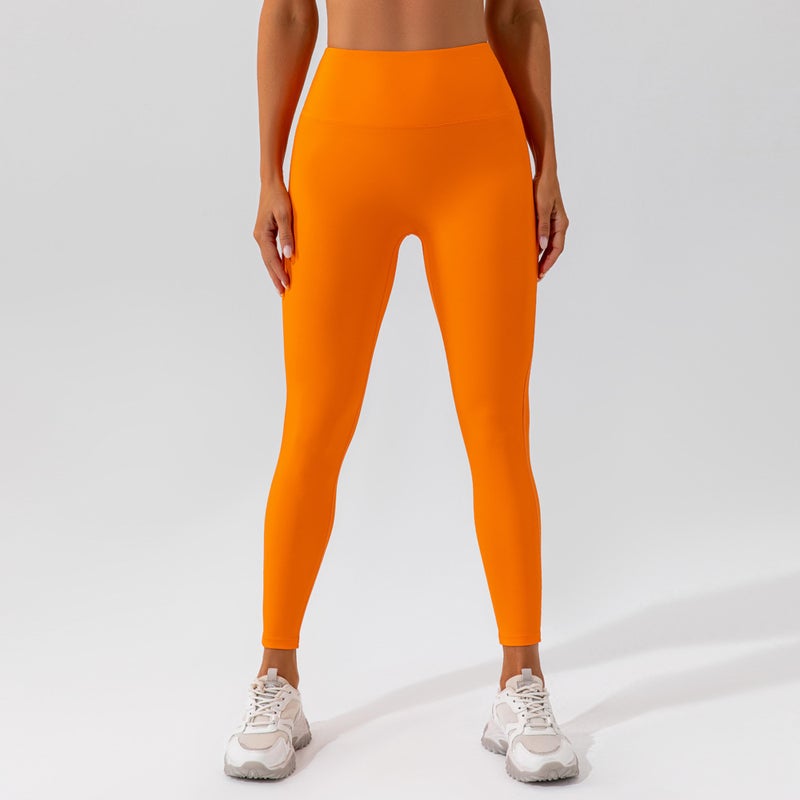 Lulu Naked High Waist Yoga Pants – Quick-Drying Fitness Leggings for Girls - Image 4