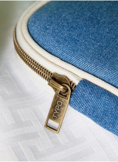 Typo Commute Take Me Away 15 Inch Laptop Case Blue Denim 2.0  - Image 3