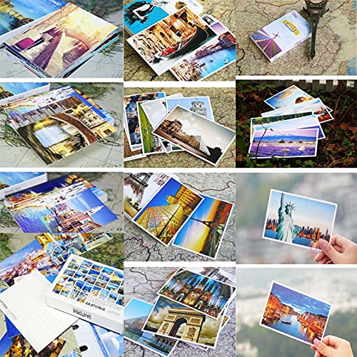 ZEALMAX 30 PCS Beautiful World Travel Scenery Post Cards, Artistic Retro Postcards for All Occasions in 30 Assorted Nature Photos - Image 4