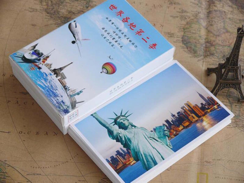 ZEALMAX 30 PCS Beautiful World Travel Scenery Post Cards, Artistic Retro Postcards for All Occasions in 30 Assorted Nature Photos - Image 2