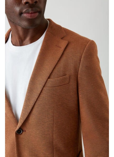 Bisse Men's 2 Button Double Slit Mono Collar Jacket TIE PCK22K22123_D26  - Image 3