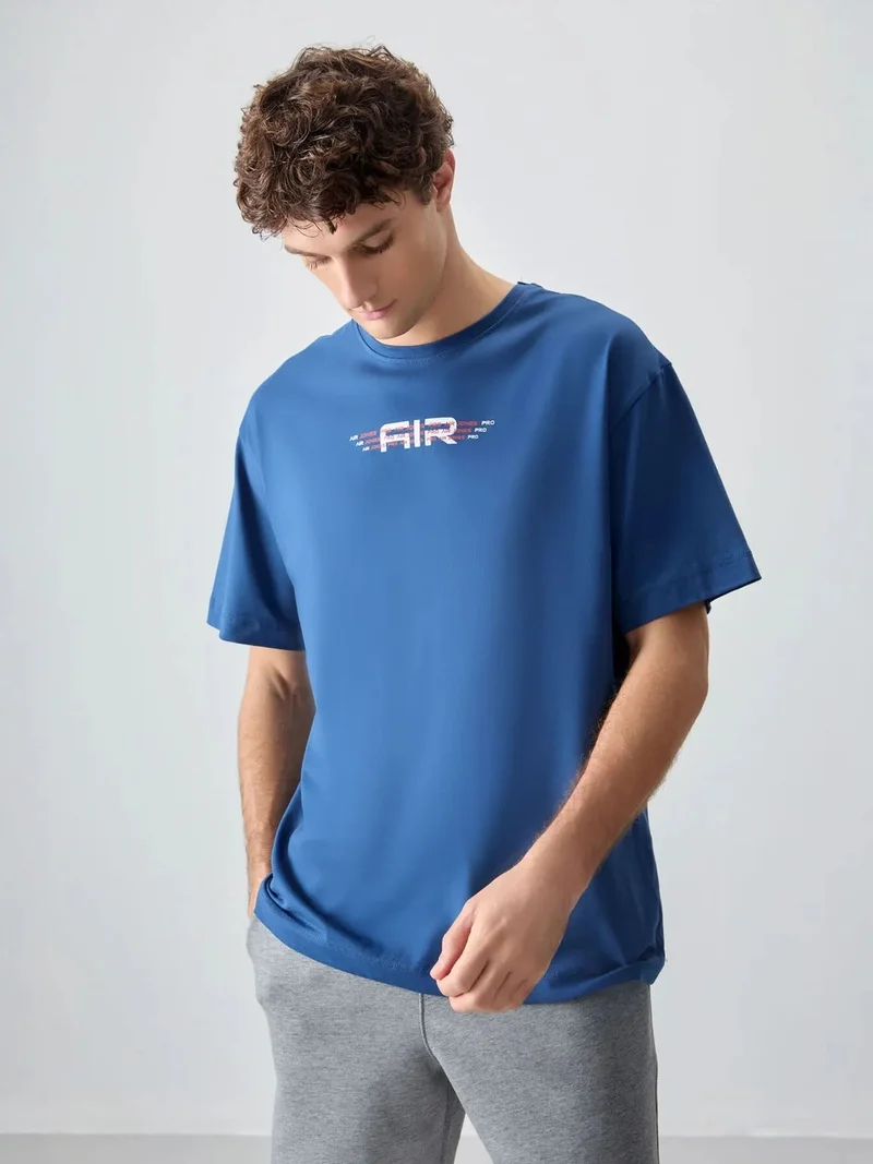 تومي لايف TOMMY Oversized Logo Cotton Crew Neck T-Shirt