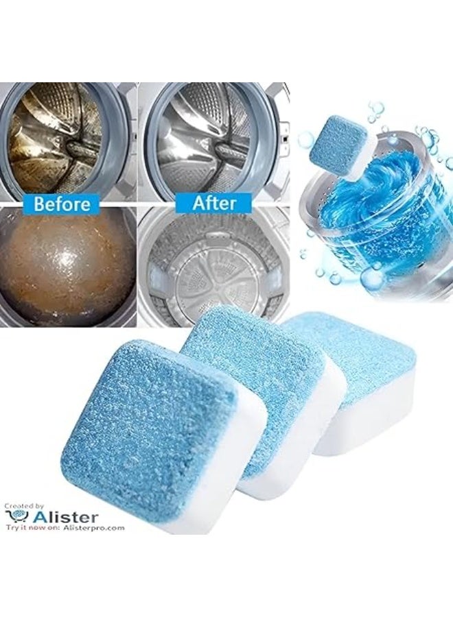 Washing Machine Deep Cleaning Tablets - Activate and Decontaminate Total Internal Ingredients, Available in Variety (Pack of 12) - Image 5