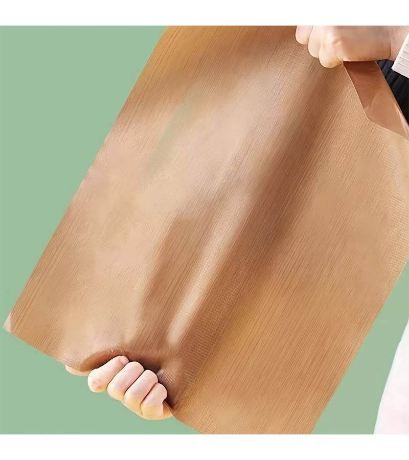 3pcs Brown 15.75x23.62in High Temperature Resistant Reusable Baking Mat Oil Proof Non Stick Oven Liner - Image 4