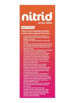 nitrid Nitrid Ultra Once Anti-Lice Lotion Spray with Comb 120ml  - Image 3