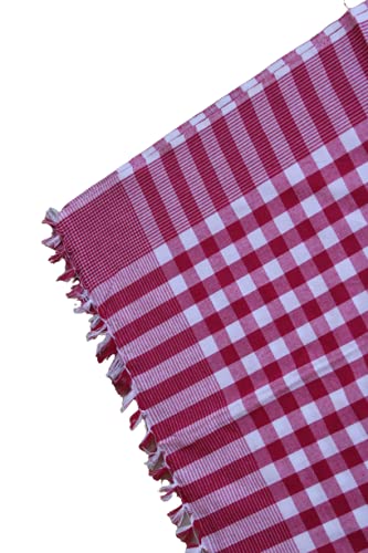 ASH Traders Cotton Chex Bath Towel Combo 300 GSM (Set of 2, Multicolor, 90 cm x 180 cm) Suitable for all men and women. Feel soft cotton - Image 3