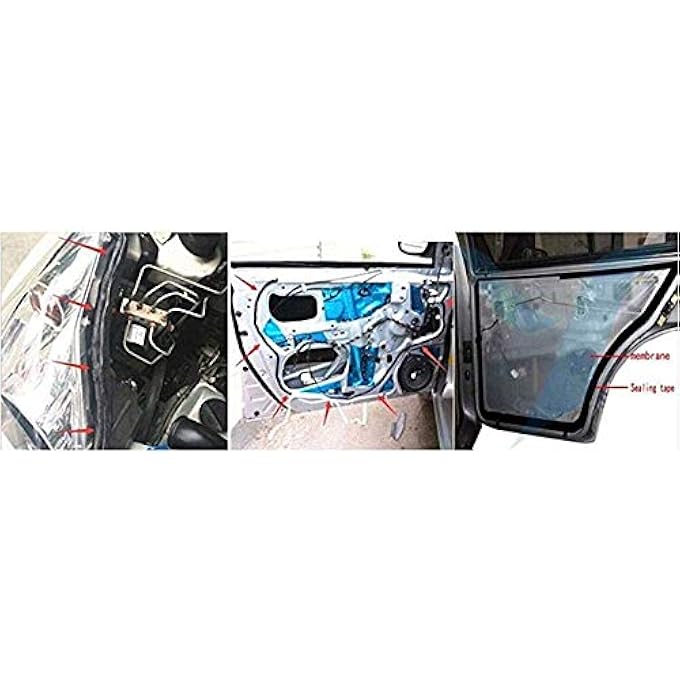 ريحني 4M لاك بوتيل مطاطي أسود مادة مانعة للسداد، شاحنة سيارة، هيكل مصابيح أمامية، تركيب صوت، أداة تركيب الفيديو، إعادة الإغلاق شريط إعادة الإغلاق، ختم الرطوبة المقاوم للماء، عزل باب السيارة، عزل الضوضاء - Image 4