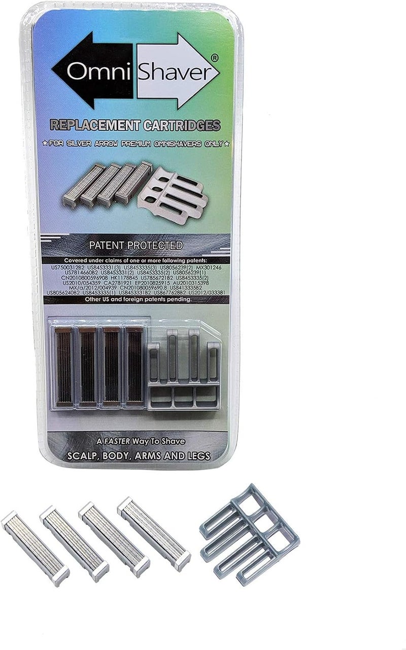 OmniShaver Premium Replacement Cartridge Refill Kit - Image 1