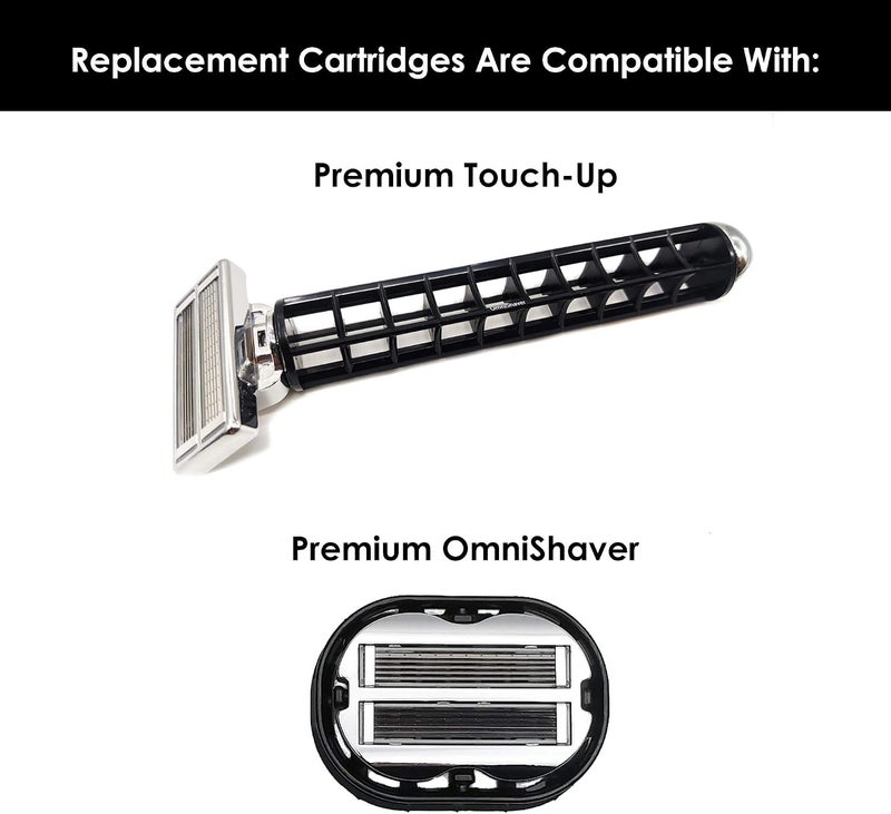 OmniShaver Premium Replacement Cartridge Refill Kit - Image 2