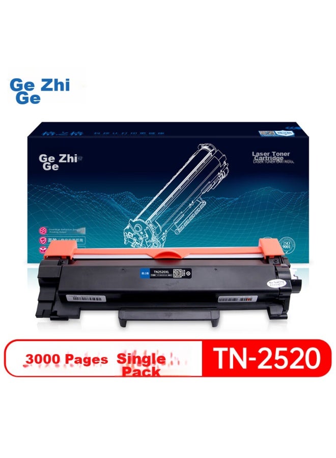 Gezhige Tn2520 Toner Cartridge Compatible With Brother Dcp-l2508dw Dcp-l2518dw Dcp-l2628dw Dcp-l2548dw Dcp-l2648dw Printers Toner Drum Single Pack - Image 4