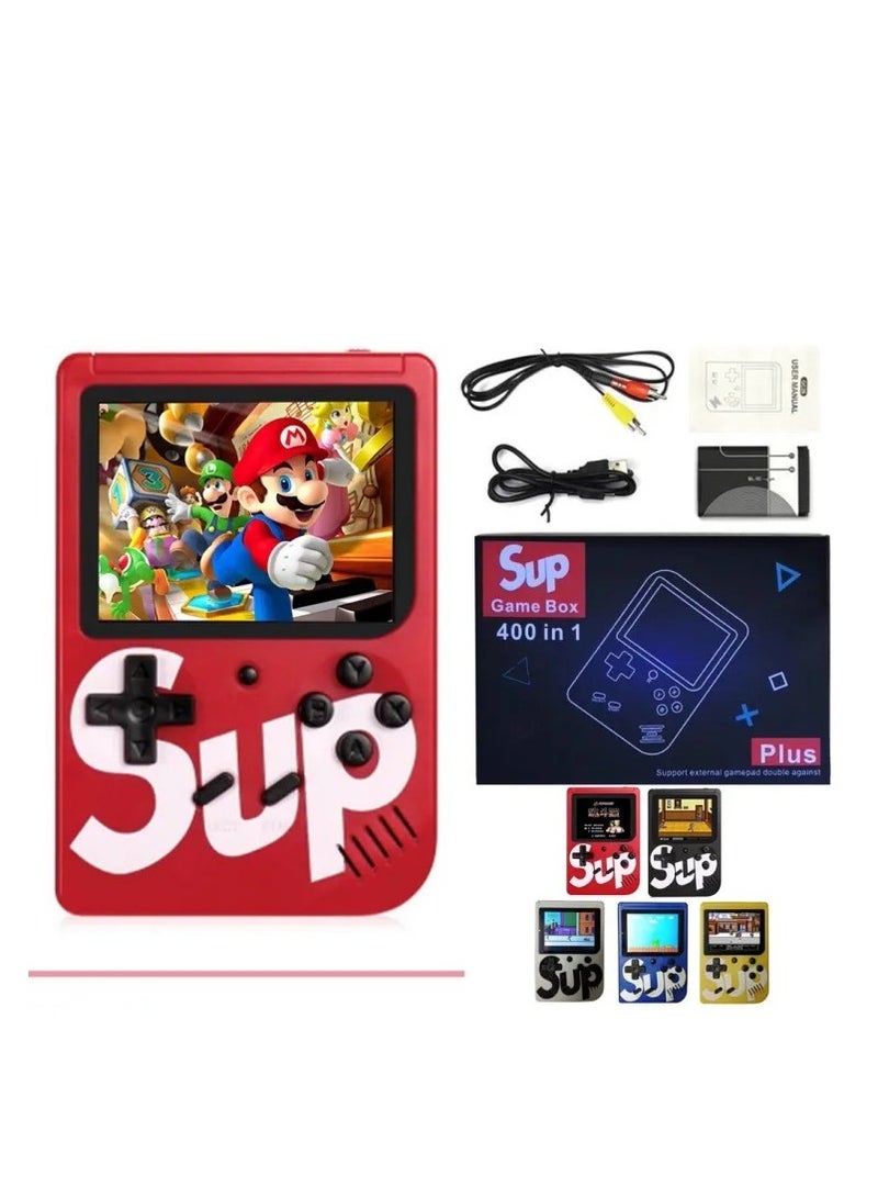SUP SUP Game Box Children's Game Player 400: Fun for Kids and Adults Alike - 400 Classic Games in One - Image 4