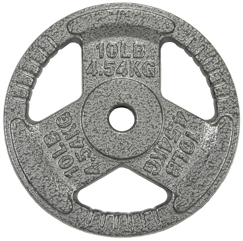 Fitvids Olympic Cast Iron Weight Plate for Strength Training & Weightlifting, Multiple Weights Available, 10LB (Single) - Image 5