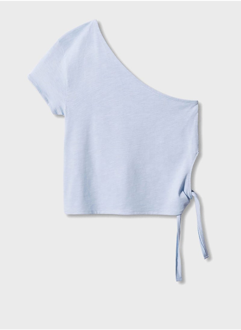 MANGO - Youth Asymmetric Essential Top - Image 1