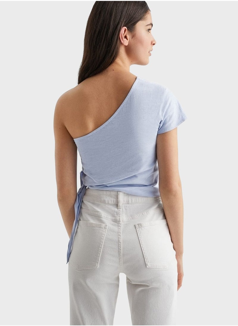 MANGO - Youth Asymmetric Essential Top - Image 1