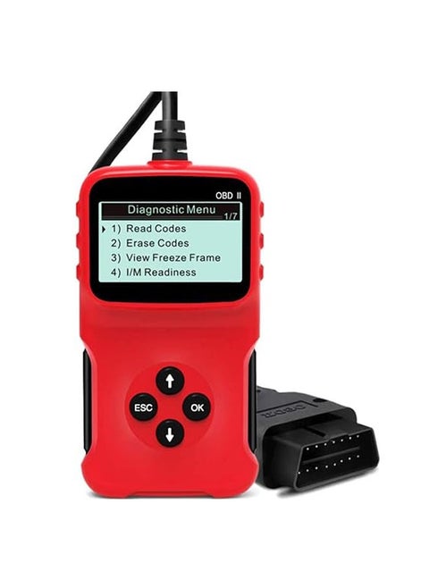قارئ أكواد السيارة OBD2، قراءة أكواد التخليص، عرض بيانات الإطار المجمد، جاهز للفحص والاختبار * أداة فحص تشخيص CAN لبروتوكول OBDII