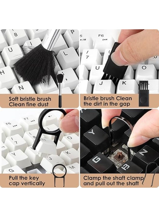 Generic Simpeak 18-in-1 Electronic Cleaning Kit, Keyboard, Laptop, Phone, PC Monitor, Camera Cleaner, Black, Plastic, Carbon, Part Number: 92HCK1-B  - Image 5
