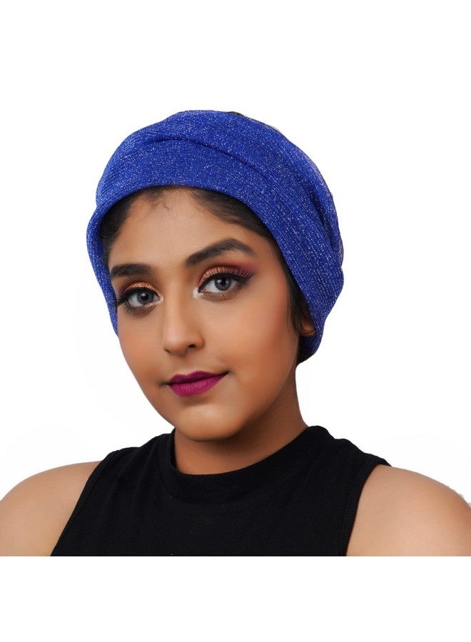 KETKAR Women Scarf Anti Pollution Full face Scarf Mask Made with Cold Net Rayon Fabric,UV Sun Rays Protection mask for Women, Dust Mask Comfortable summer friendly Scarf_Free Size(Pack Of 01,Blue) - Image 4