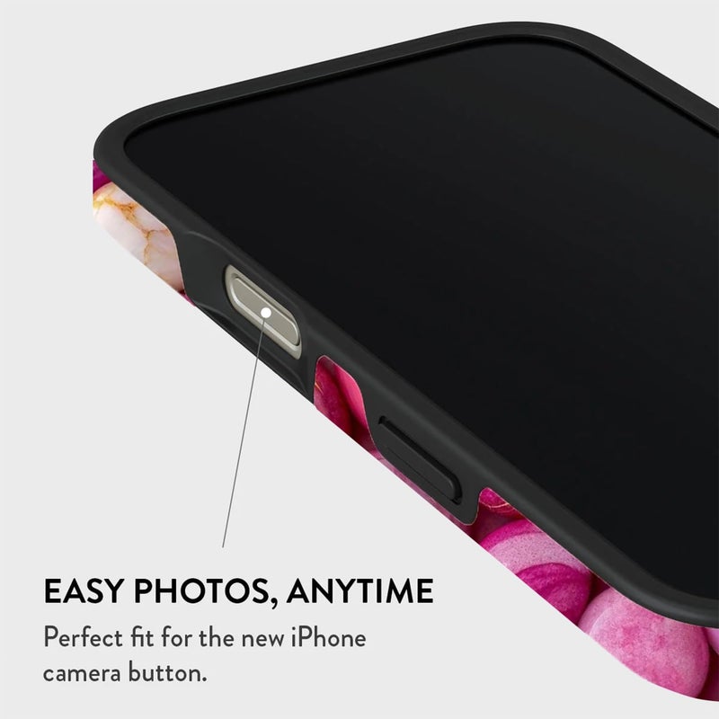 Mobcos iPhone 17 Pro Max Blushia Premium Case Compatible with Hybrid Dual-Layer Hard Shell + Silicone Protection - Scratch-Resistant Shockproof Mobile Cover - Image 4